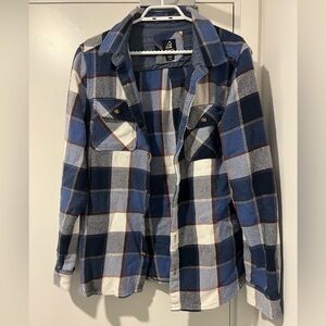 Men’s ripzone long sleeve flannel. Size:medium